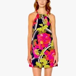 Trina Turk JuJu Halter Floral Dress